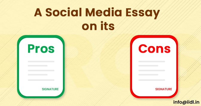 argumentative essay on social media pros and cons